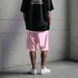 Bermuda Baggy Beyond Limits rosa con negro, miniatura 2