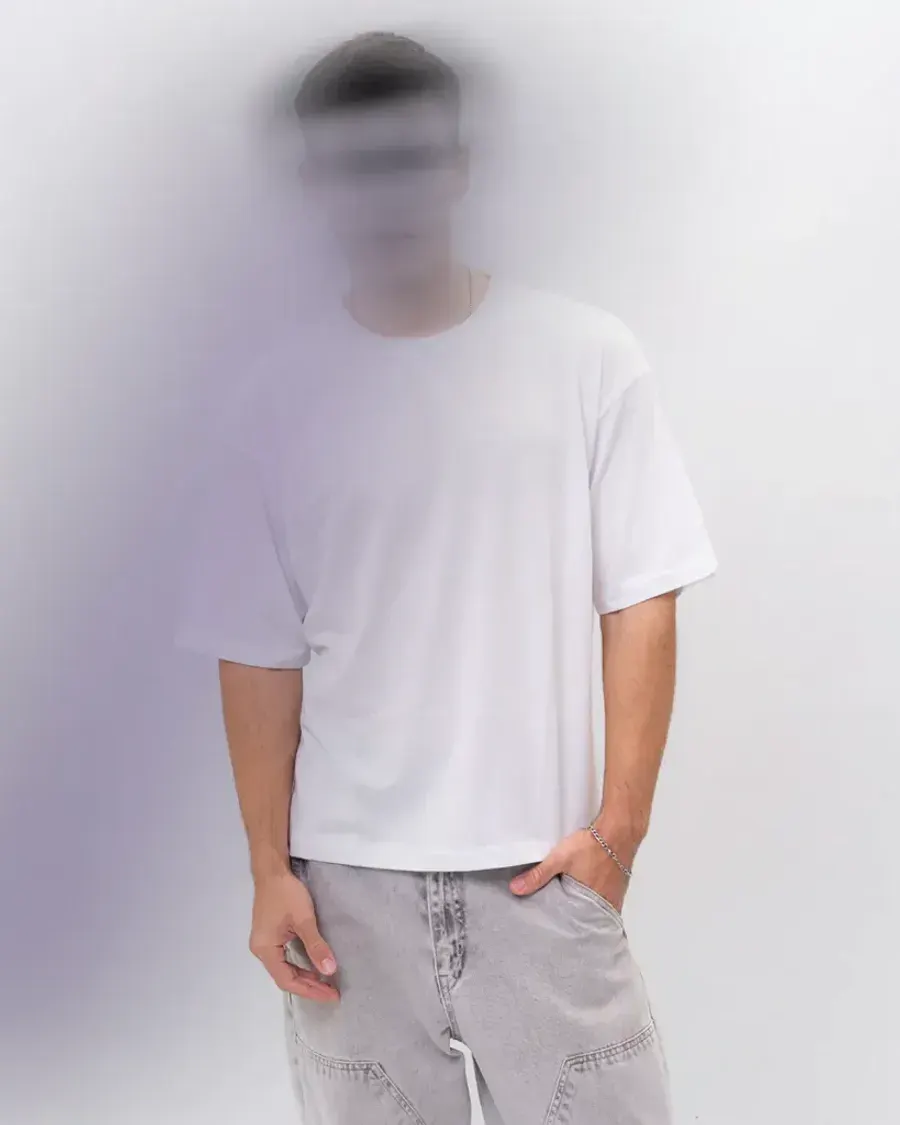 Remera Boxy Fit color Blanco, foto 1