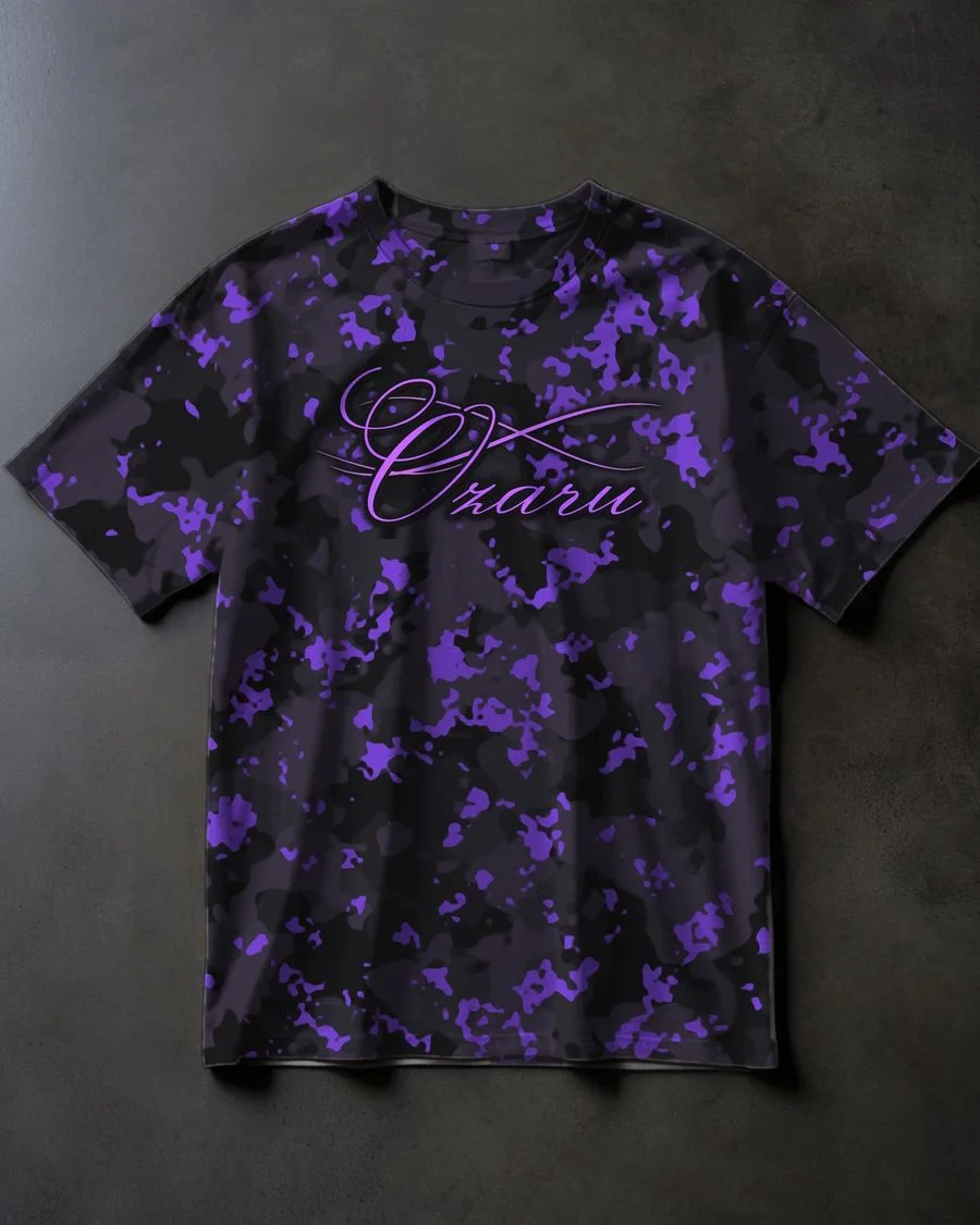 Beyond Limits Camo Tee Violet Night Camo