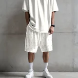 Short Baggy To Heaven de Frisa blanco, miniatura 1