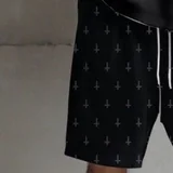 Short Baggy To Hell de Frisa negro, miniatura 3